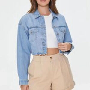 NWT Forever 21Cuffed Twill‎ Shorts XS